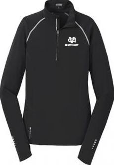 OGIO ENDURANCE Ladies Nexus 1/4-Zip Pullover, Black